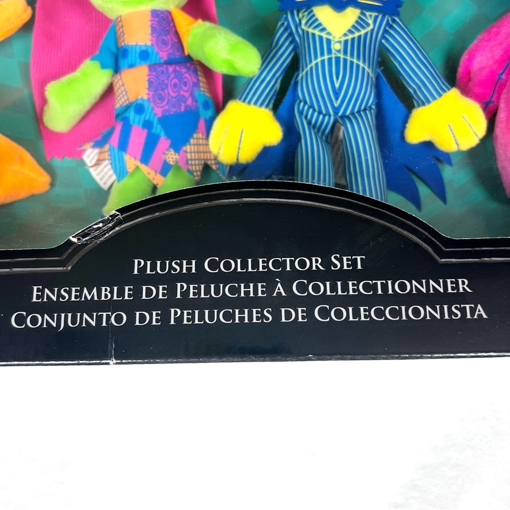Disney The Nightmare Before Christmas Plush Set - Orange, Green, Blue, Pink - Picture 2 of 10